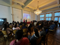Consultorio Jurídico de la Universidad de Los Lagos imparte Charla Informativa a beneficiarios de subsidios habitacionales en Osorno.